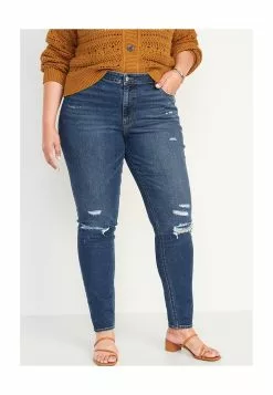 Old Navy Rockstar Super Skinny Ripped Jeans -Cykler Salgsbutik old navy 9407 6469326 3