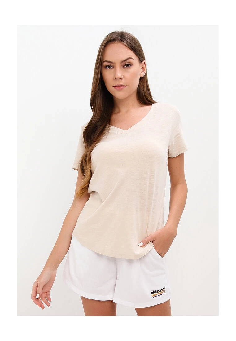 Old Navy Ss Ew Vee Slub 5/8 Set In 3 Old Navy Ss Ew Vee Slub 5/8 Set In