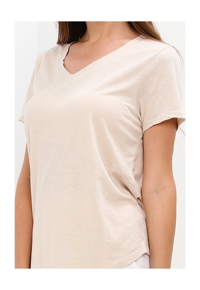 Old Navy Ss Ew Vee Slub 5/8 Set In 5 Old Navy Ss Ew Vee Slub 5/8 Set In - Billede 3