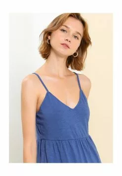 Old Navy Tiered Slub-Knit Midi Cami Swing Dress -Cykler Salgsbutik old navy 9573 7490716 7