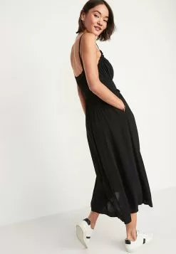 Old Navy Hot Sl Smocked Waist Cami Midi - Solid -Cykler Salgsbutik old navy 9579 4740206 4