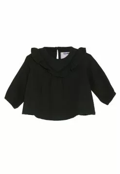 Old Navy O Solid V-Ruffle Trim Top