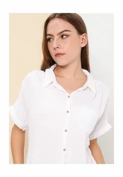 Old Navy Short-Sleeve Loose Shirt -Cykler Salgsbutik old navy 9696 7980716 7