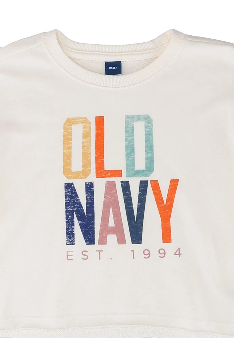 Old Navy Logo Crew Sweatshirt 5 Old Navy Logo Crew Sweatshirt - Billede 3