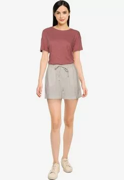 Old Navy Ss Crop Crew Tee Slub -Cykler Salgsbutik old navy 9771 2326895 4