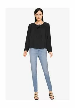 Old Navy Circular Smocked Split Neck Blouse -Cykler Salgsbutik old navy 9822 7830506 4