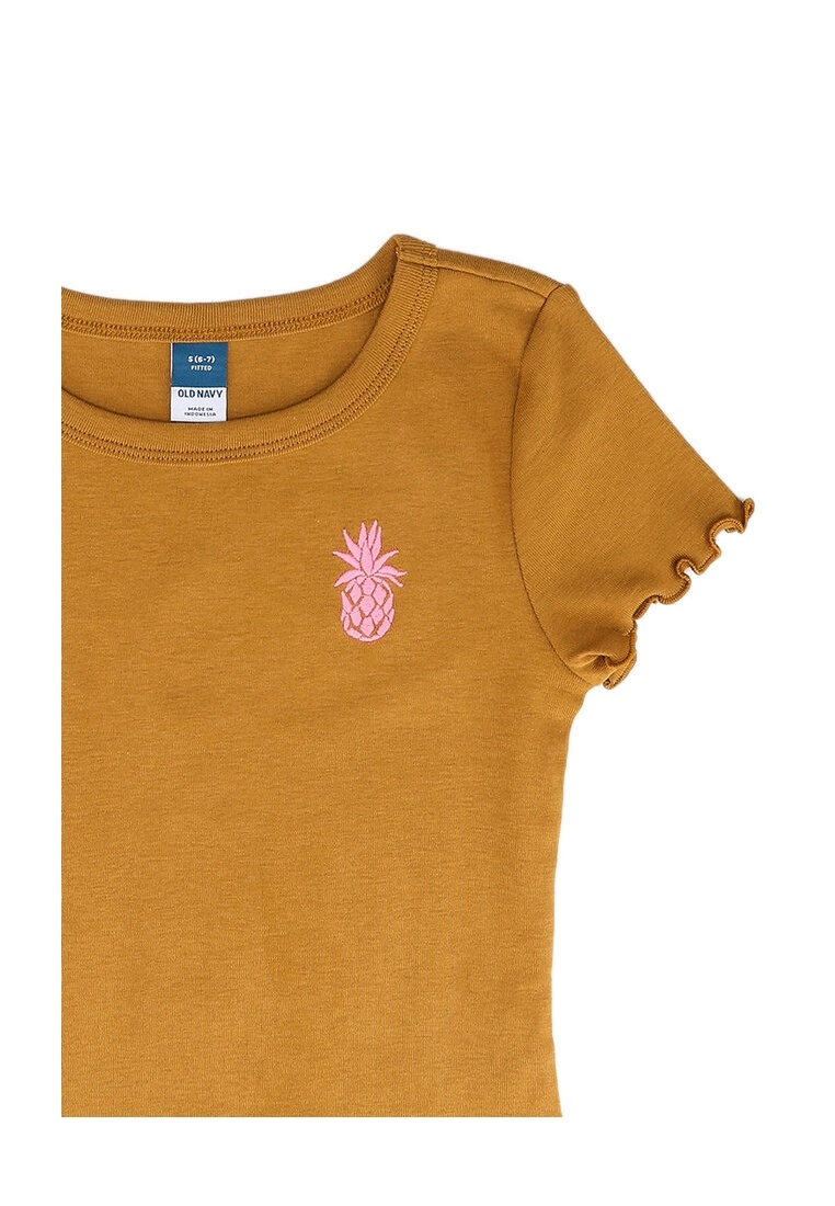 Old Navy Short Sleeve Rib Graphic Tee 5 Old Navy Short Sleeve Rib Graphic Tee - Billede 3