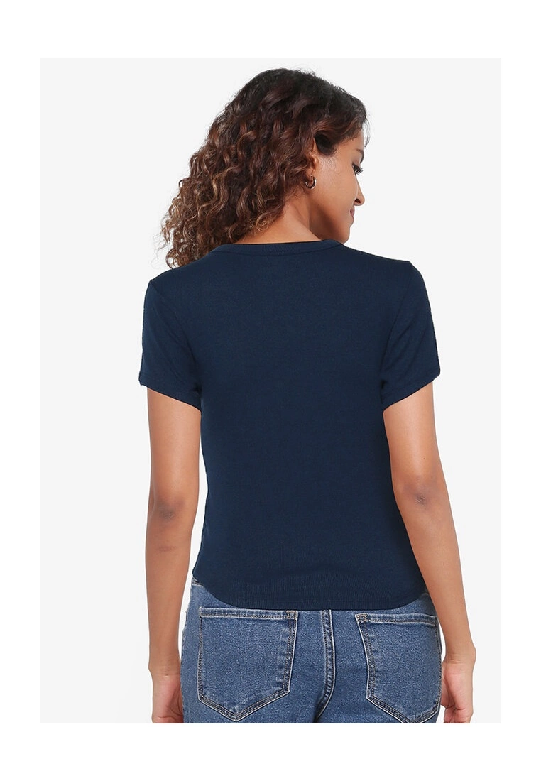 Old Navy Short Sleeves Rib T-shirt 4 Old Navy Short Sleeves Rib T-shirt - Billede 2