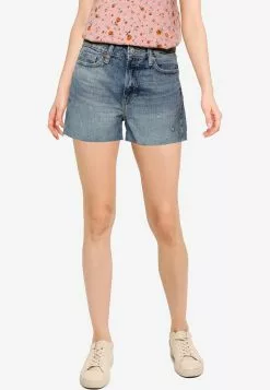 Old Navy Destructed Wash Denim Shorts
