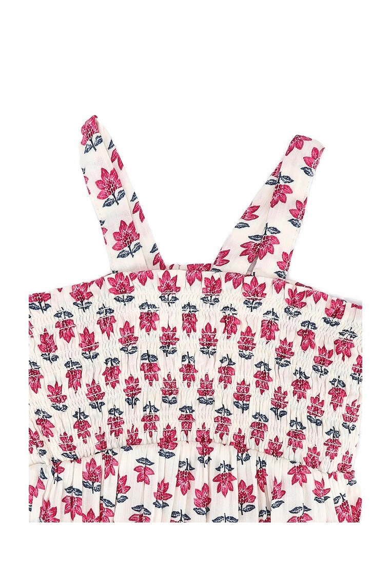 Old Navy Smocked-Bodice Floral Romper 5 Old Navy Smocked-Bodice Floral Romper - Billede 3