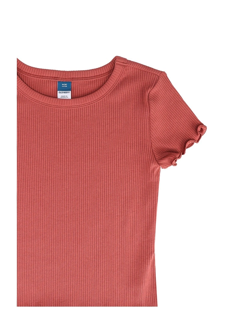 Old Navy Solid Rib Tee 5 Old Navy Solid Rib Tee - Billede 3