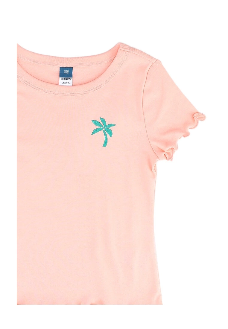 Old Navy Short Sleeve Rib Graphic Tee 5 Old Navy Short Sleeve Rib Graphic Tee - Billede 3