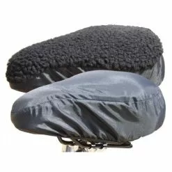 Bike Partner Sadelovertræk Imit. Lam Vendbar