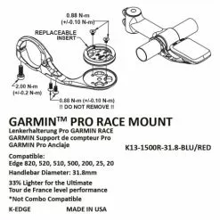 K-Edge Pro Race Garmin -Cykler Salgsbutik k edge pro race garmin k13 1500r 31 8 2 500x500 1