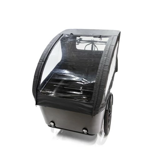 Kaleche Til Centurion E Street Cargocykel - Sort 3 Kaleche Til Centurion E Street Cargocykel - Sort